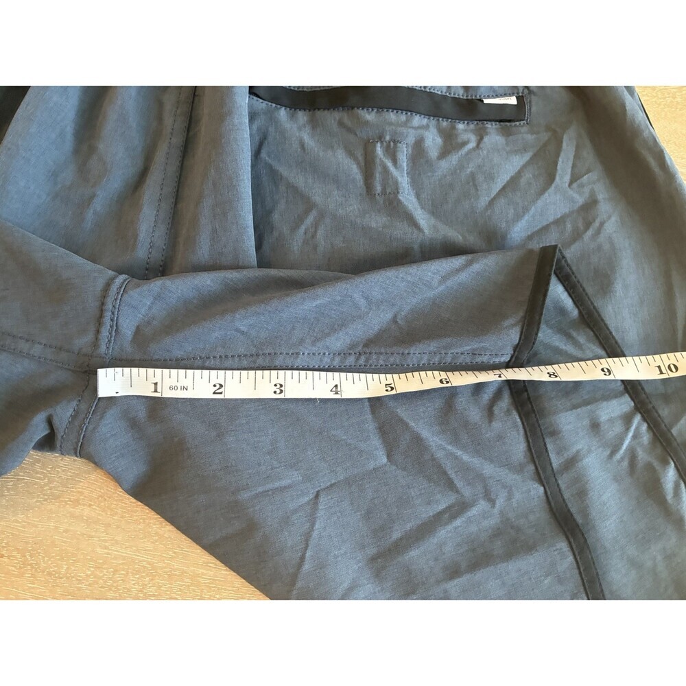 Vuori Banks Shorts Men's 7" Inseam in Blue Azure Linen Texture Size XXL - Picture 9 of 9